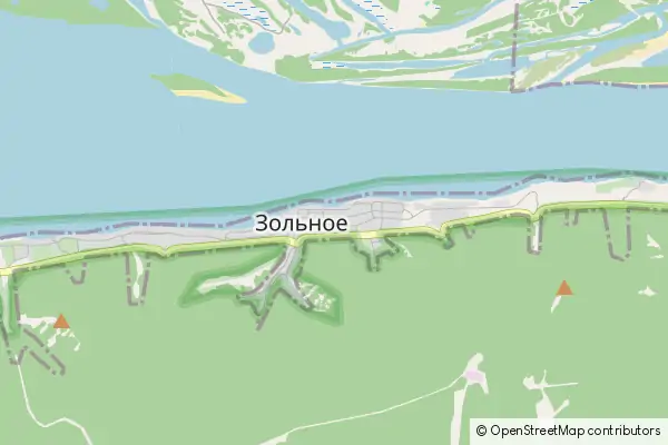 Mapa Zolnoye