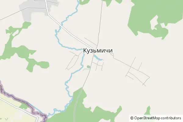 Mapa Kuzmichi