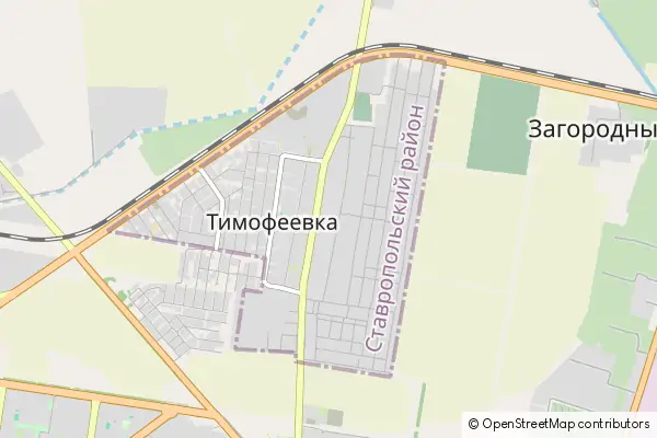 Mapa Timofeyevka