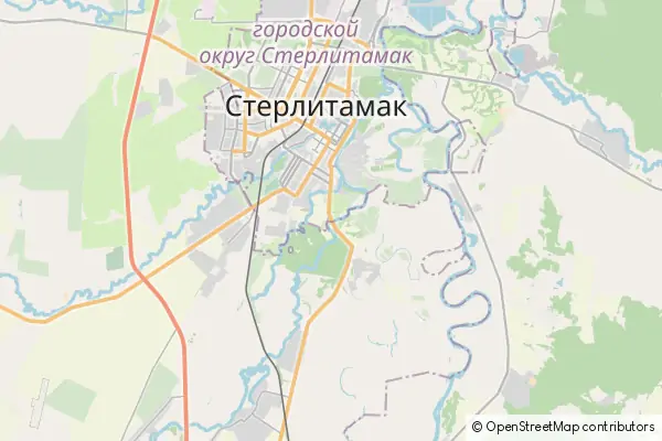 Mapa Sterlitamak