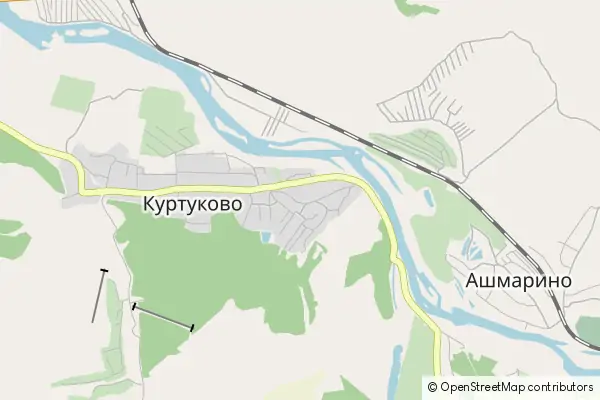 Mapa Kurtukovo