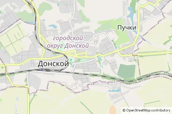 Mapa Donskoj