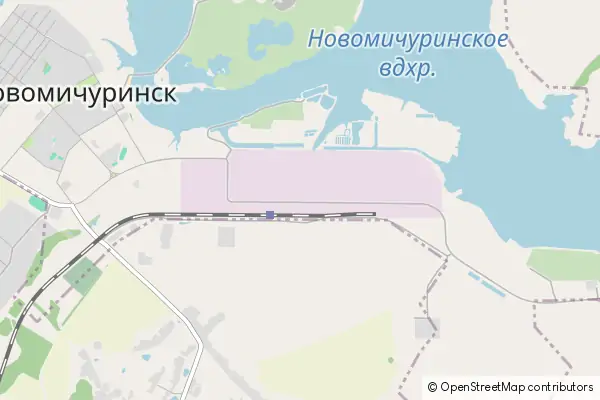 Mapa Nowomiczurinsk