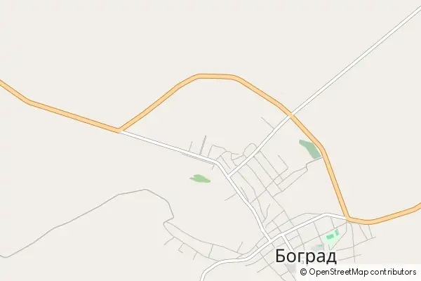 Mapa Bograd