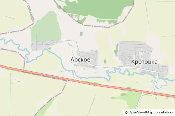 Mapa Arskoye