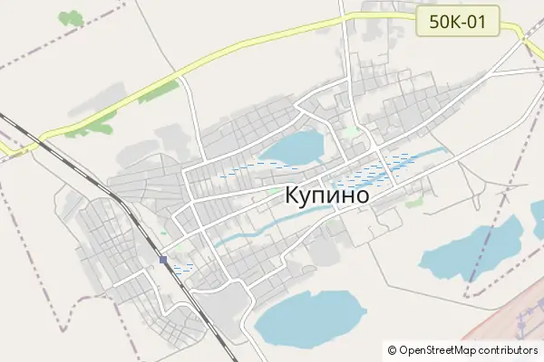 Mapa Kupino