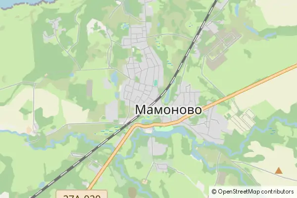 Mapa Mamonowo