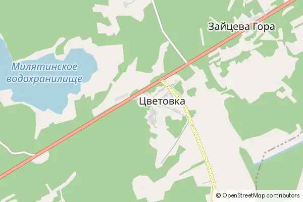 Mapa Tsvetovka