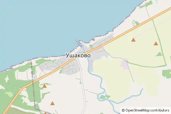 Mapa Uszakowo