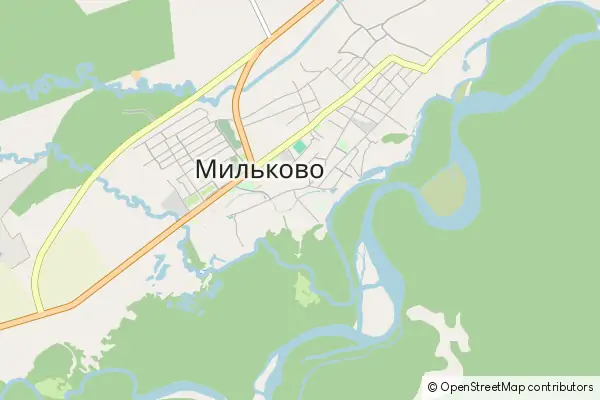 Mapa Milkovo