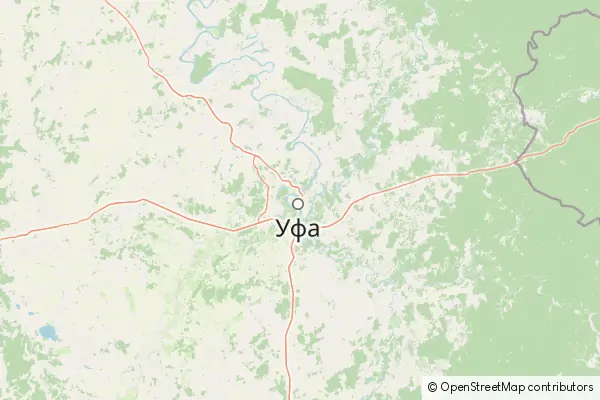 Mapa Ufa