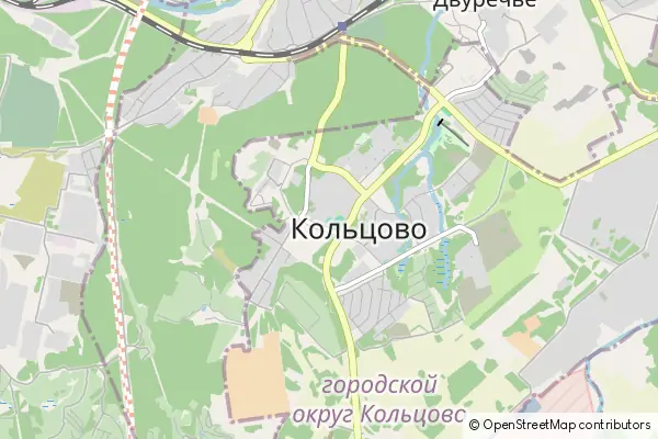 Mapa Koltsovo