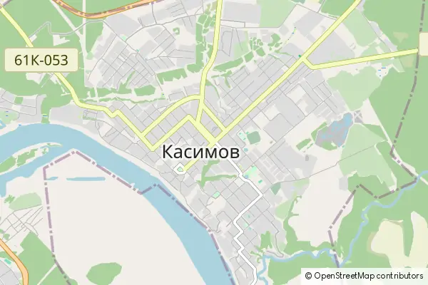 Mapa Kasimow