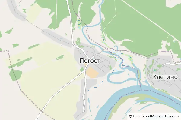 Mapa Pogost