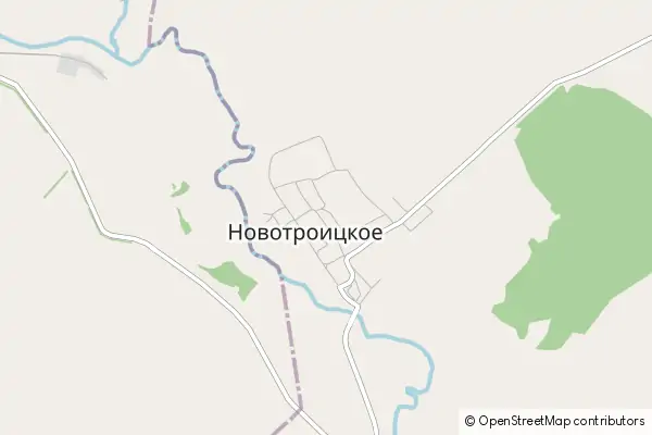 Mapa Novotroitskoye