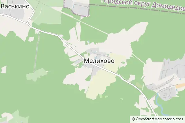 Mapa Melikhovo