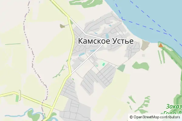 Mapa Kamskoye Ustye