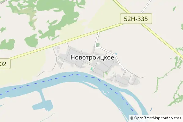 Mapa Novotroitskoye