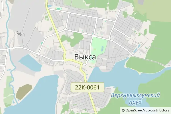 Mapa Wyksa