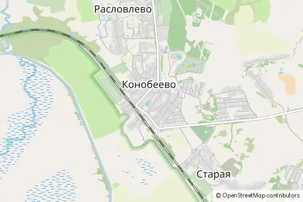 Mapa Konobeyevo