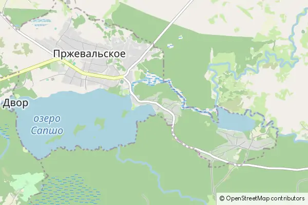 Mapa Przhevalskoye