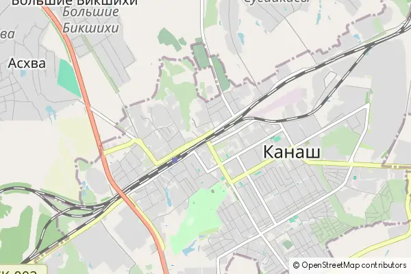 Mapa Kanasz