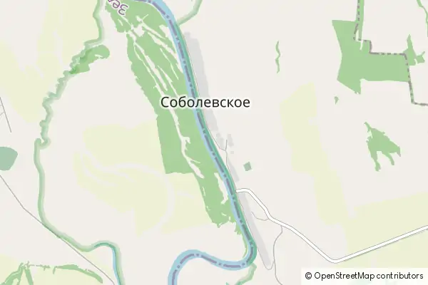 Mapa Sobolevskoye