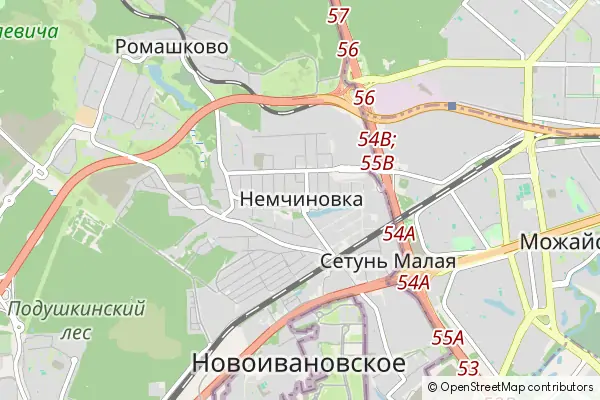 Mapa Novoivanovskoye