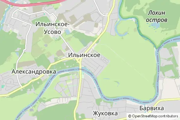 Mapa Ilyinskoye