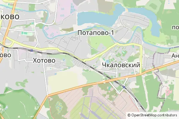 Mapa Shchyolkovo