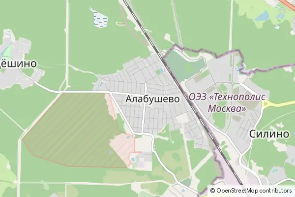 Mapa Alabushevo