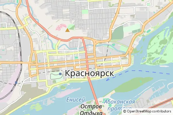 Mapa Kodinsk