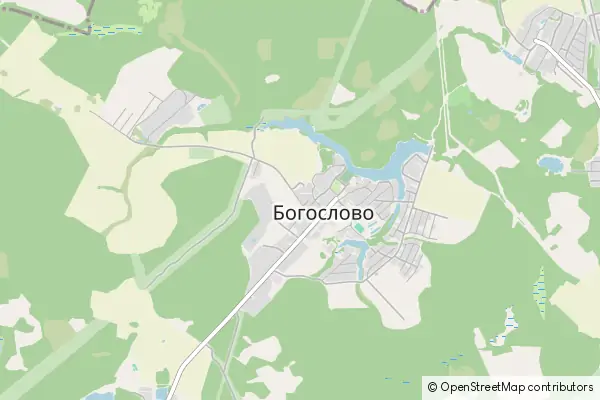 Mapa Bogoslovo