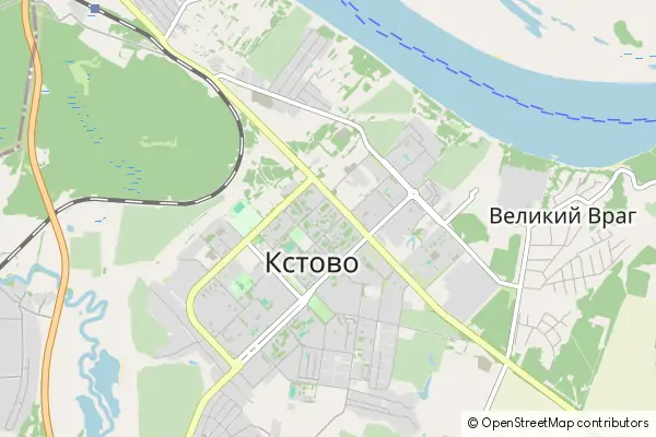 Mapa Kstowo