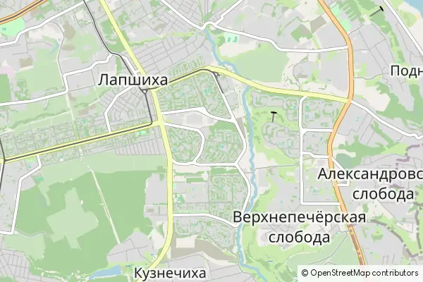 Mapa Bogorodsk