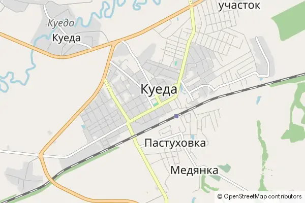 Mapa Kuyeda