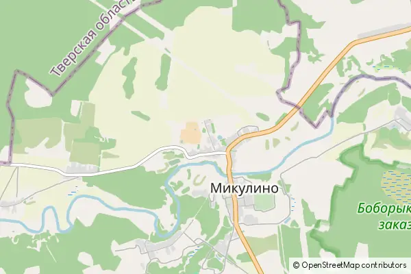 Mapa Mikulino