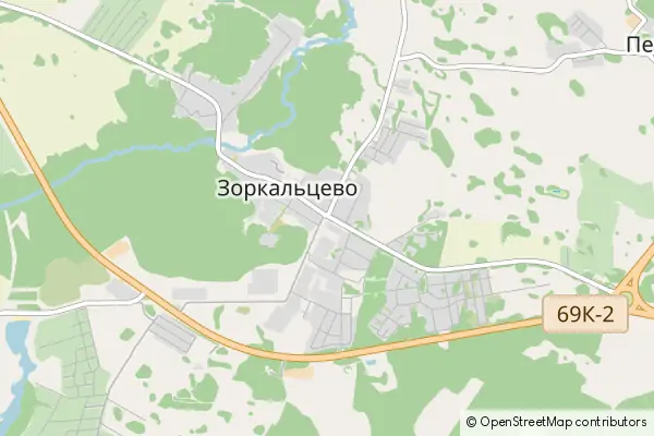 Mapa Zorkaltsevo