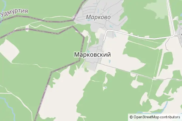 Mapa Markovskiy