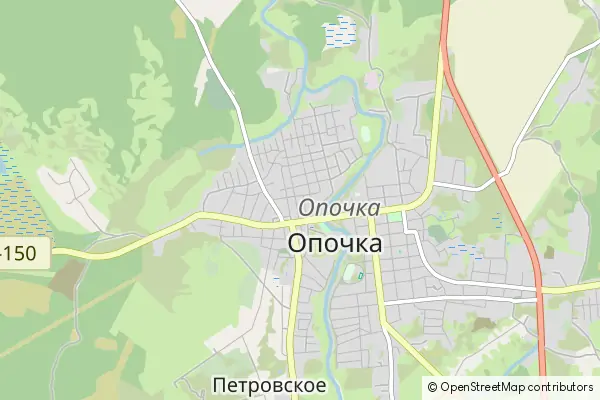 Mapa Opoczka