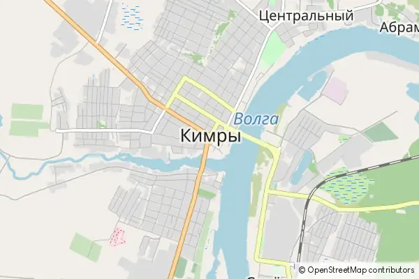 Mapa Kimry