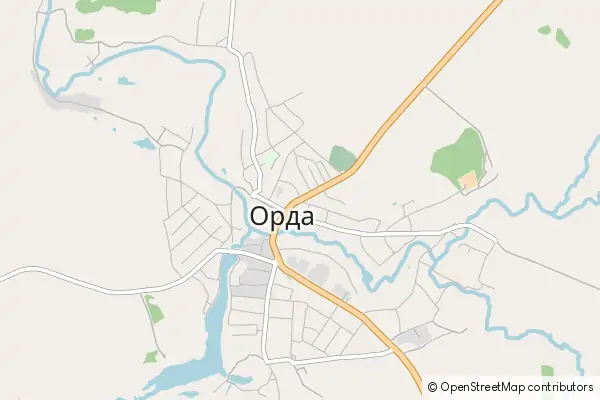 Mapa Orda