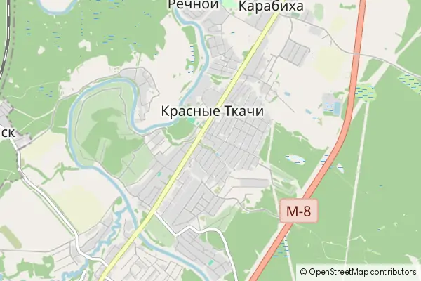 Mapa Krasnye Tkachi