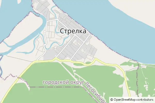 Mapa Strelka