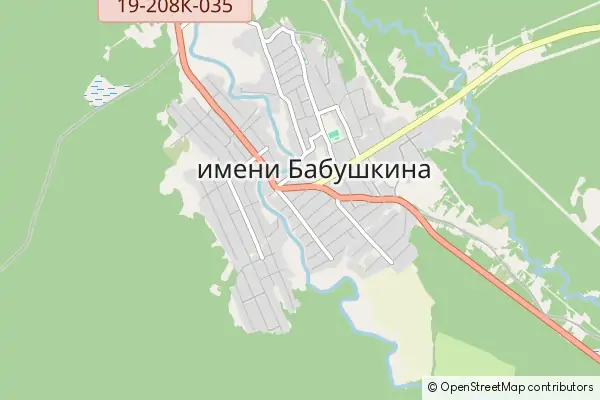 Mapa Imeni Babushkina