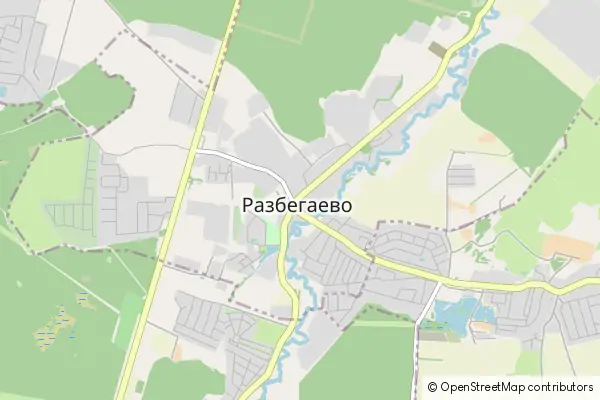 Mapa Razbegayevo