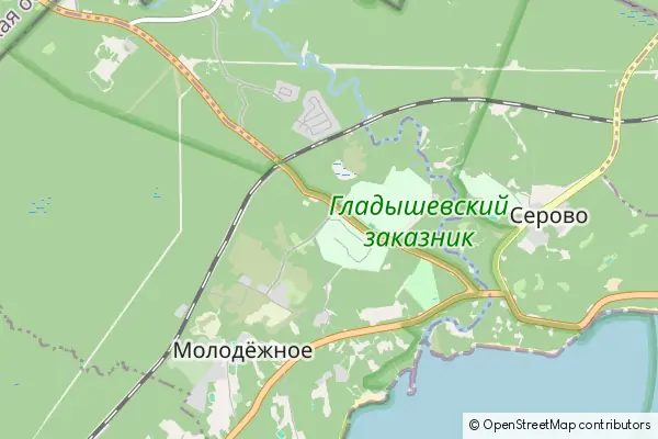 Mapa Molodezhnoye