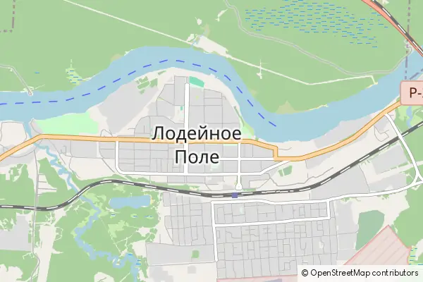 Mapa Lodeynoye Pole