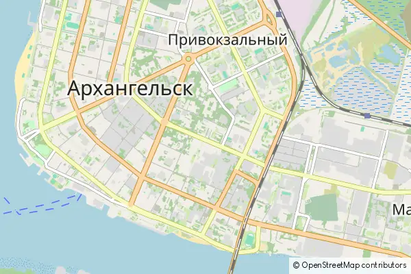 Mapa Severodvinsk