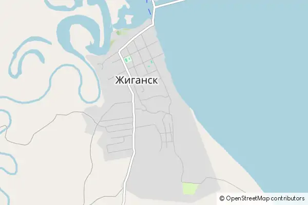 Mapa Żygańsk